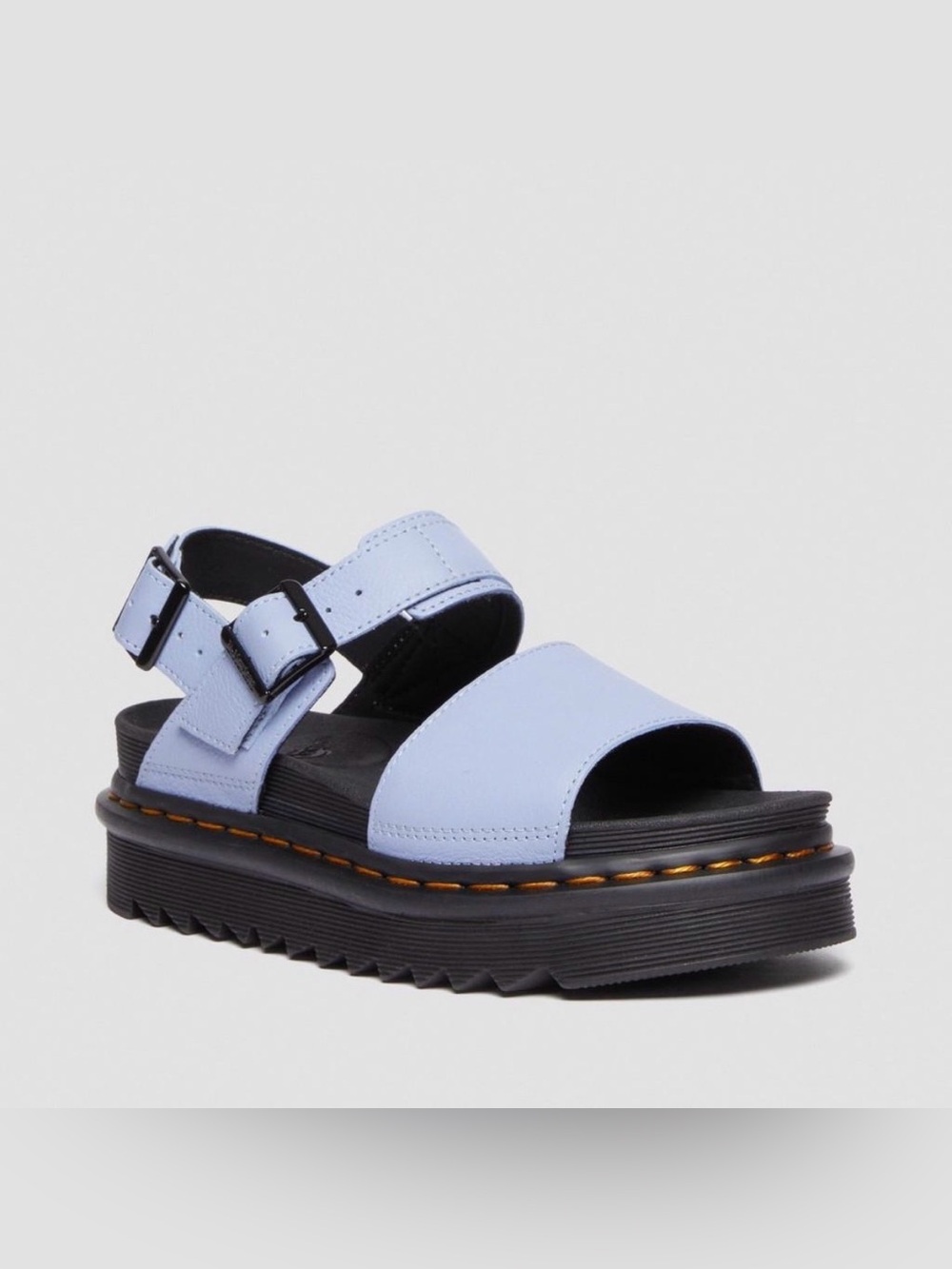 NWOT Dr Martens Blue Voss Sandals, Size 8